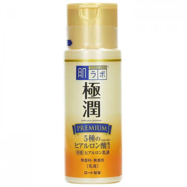 Гиалуроновое молочко для лица Hada Labo "Premium Hyaluronic Acid", 140 мл