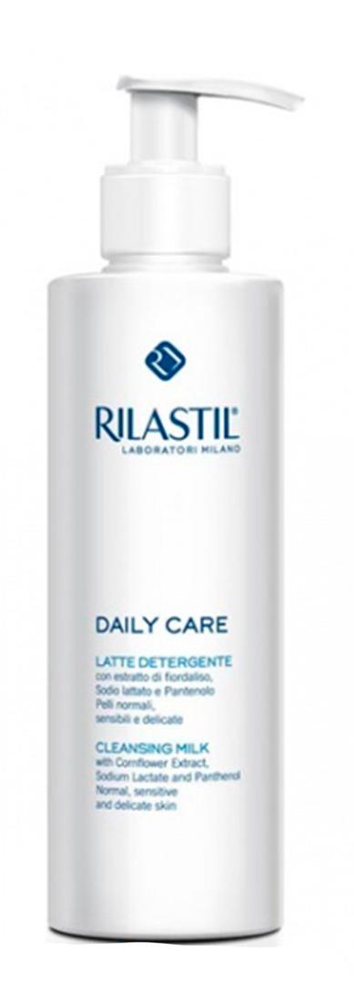 Очищающее молочко Rilastil Daily Care для ежедневного ухода для нормальной, чувствительной и деликатной кожи, 200 мл