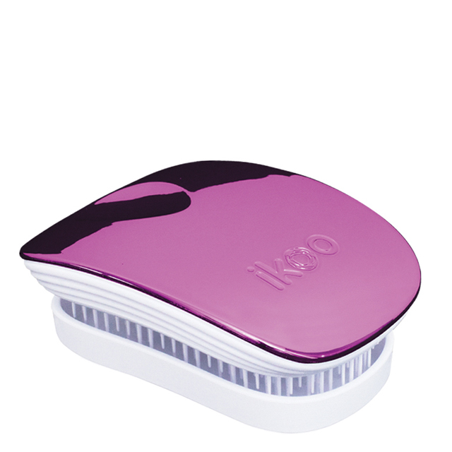Расческа-детанглер Ikoo Pocket Metallic Cherry White
