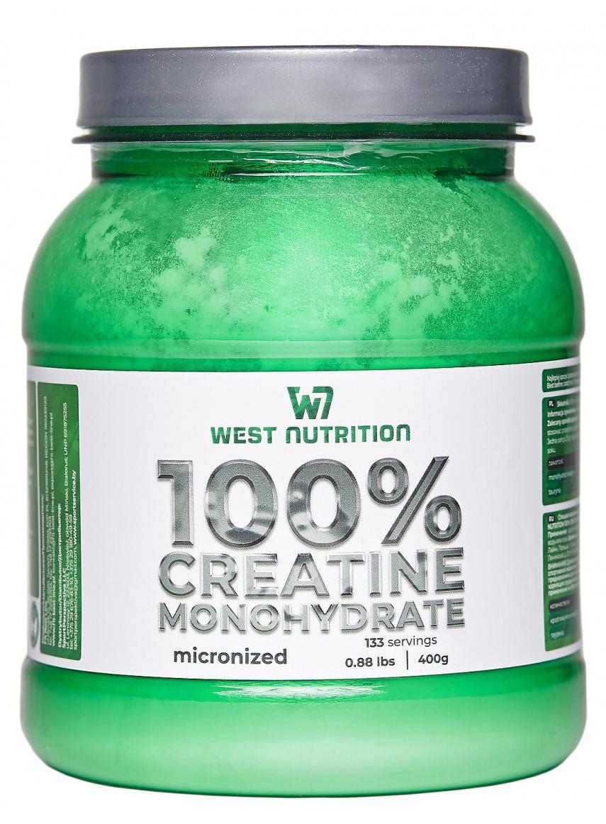 Креатин 100% West Nutrition Creatine Monohydrate, 400 г