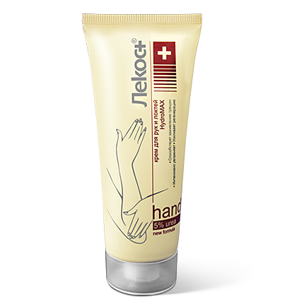 Крем для рук и локтей Лекос+ "HydroMax", 75 мл