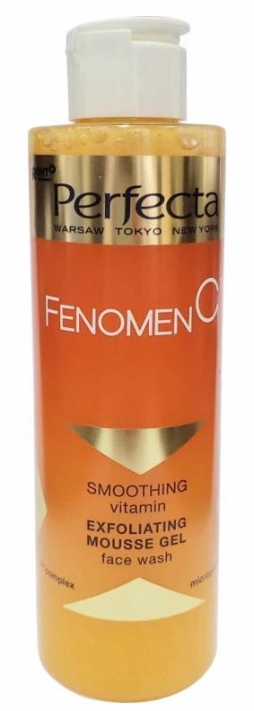 Гель-мусс для умывания Perfecta Fenomen C с эффектом пилинга, 200 мл