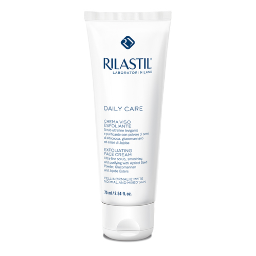 Крем-эксфолинт для лица Rilastil Daily Care для нормальной и комбинированной кожи, 75 мл