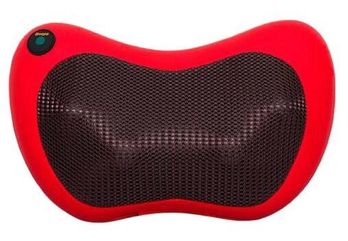 Массажер-подушка Bradex KZ 0474 Шея, Плечи, Спина, красная