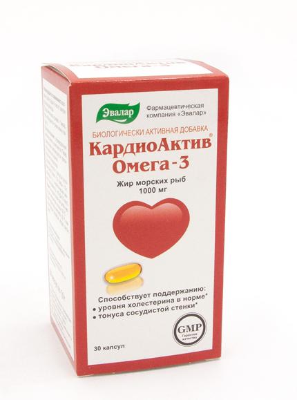 КардиоАктив Омега-3 № 30
