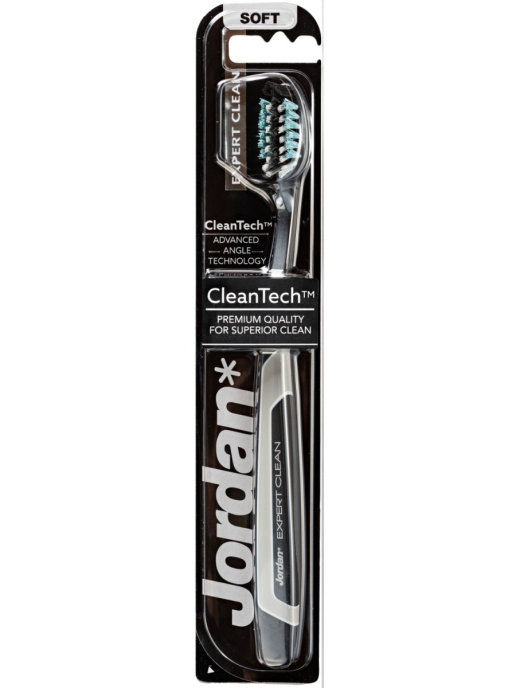 Зубная щетка для взрослых Jordan Expert Clean, мягкая