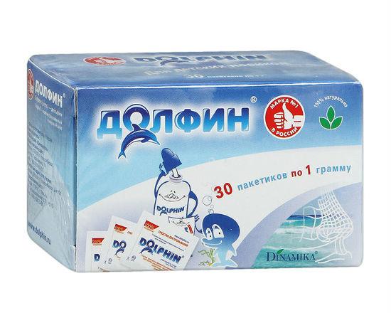 Средство для промывания носа Долфин для детей, 30 пакетиков по 1 г