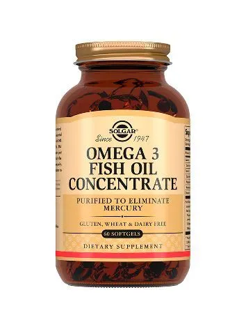 БАД Solgar Концентрат рыбьего жира Омега-3 (капсулы) 1425 мг, 60 шт