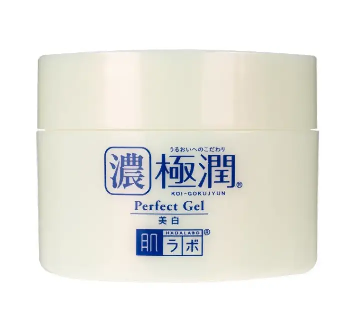 Гиалуроновый гель для лица выравнивающий тон кожи Hada Labo "Koi-Gokujyun Perfect Gel", 100 г