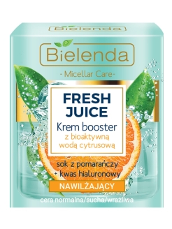 Крем Bielenda Fresh Juice с биоактивной цитрусовой водой Апельсин, 50 мл