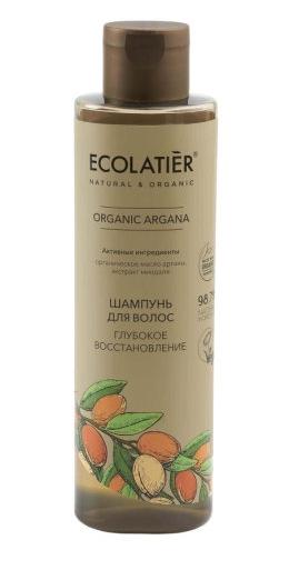Шампунь для волос Ecolatier Organic Argana "Глубокое восстановление", 250 мл
