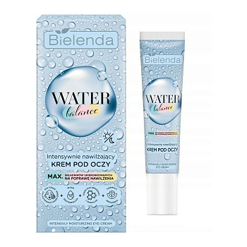 Интенсивно увлажняющий крем вокруг глаз Bielenda Water Balance, 15 мл