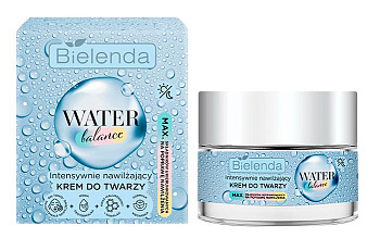 Интенсивно увлажняющий крем для лица Bielenda Water Balance, 50 мл